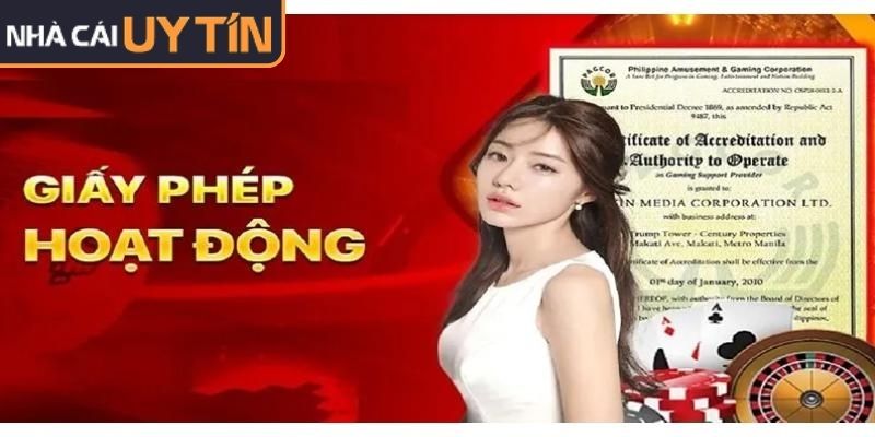 Nhà cái được cấp phép hợp pháp uy tín hàng đầu hiện nay 2 Nhà cái được cấp phép hợp pháp đảm bảo minh bạch chuẩn quốc tế